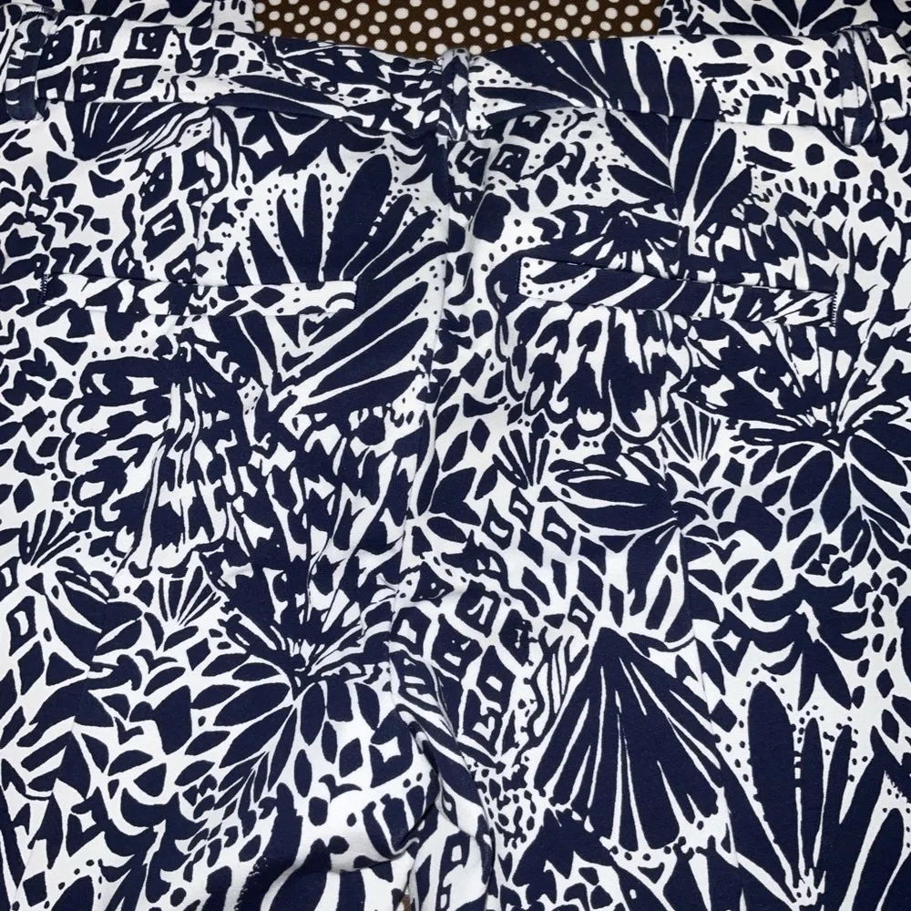 Lilly Pulitzer NWT Kelly Stretch Knit Ankle Pants $148 By Land or Sea Size 0,4 - Picture 8 of 16